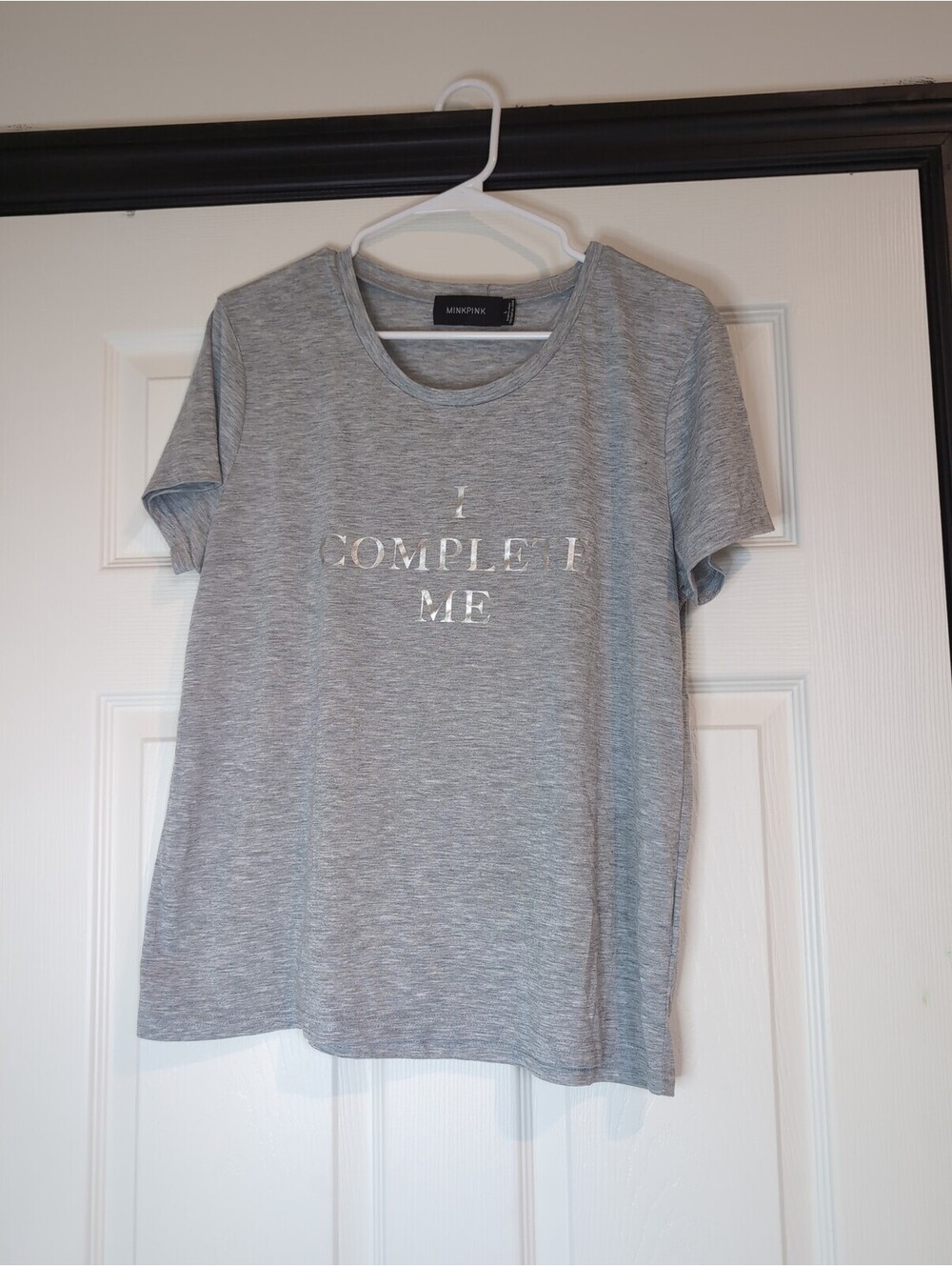 Large minkpink I complete me graphic tee